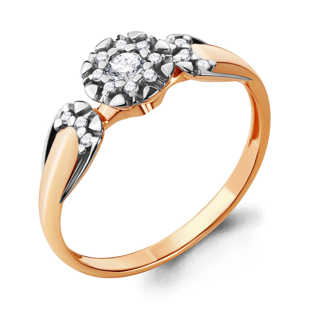 

Кольцо из красного золота с бриллиантом Aquamarine Aquamarine 963533к_585_кз р, 963533к_585_кз