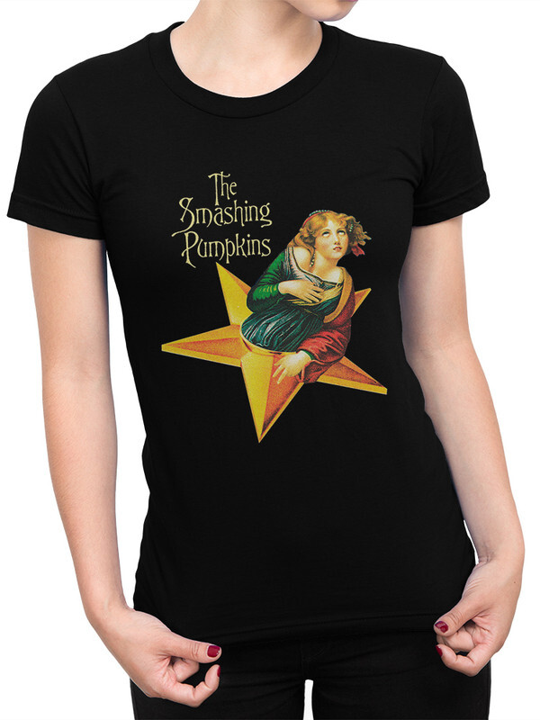 фото Футболка женская design heroes группа the smashing pumpkins черная 2xl