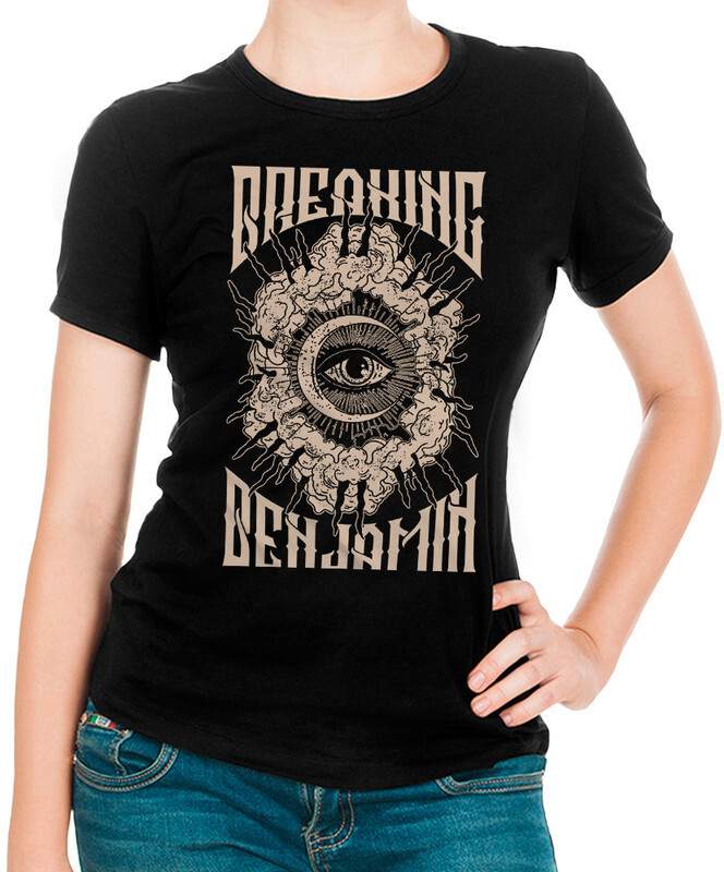 фото Футболка женская design heroes группа breaking benjamin черная 2xl