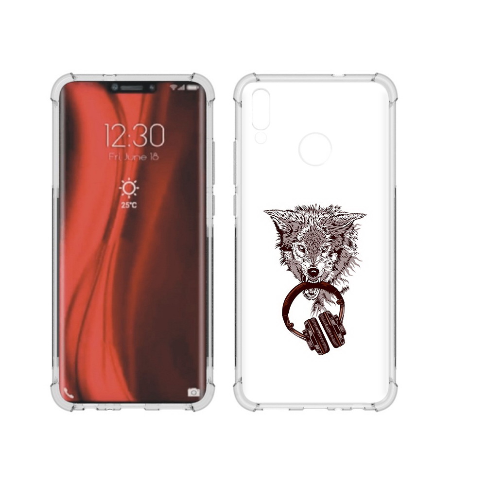 

Чехол MyPads Tocco для Honor 8X дикий волк (PT118984.69.325), Tocco