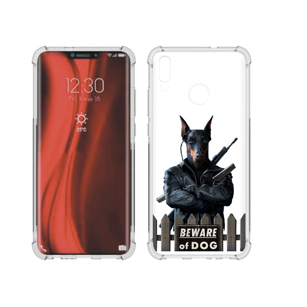 

Чехол MyPads Tocco для Honor 8X доберман (PT118984.69.332), Tocco