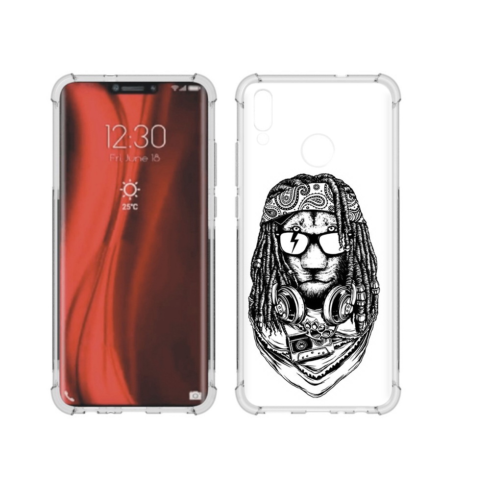 

Чехол MyPads Tocco для Honor 8X дреды льва (PT118984.69.338), Tocco