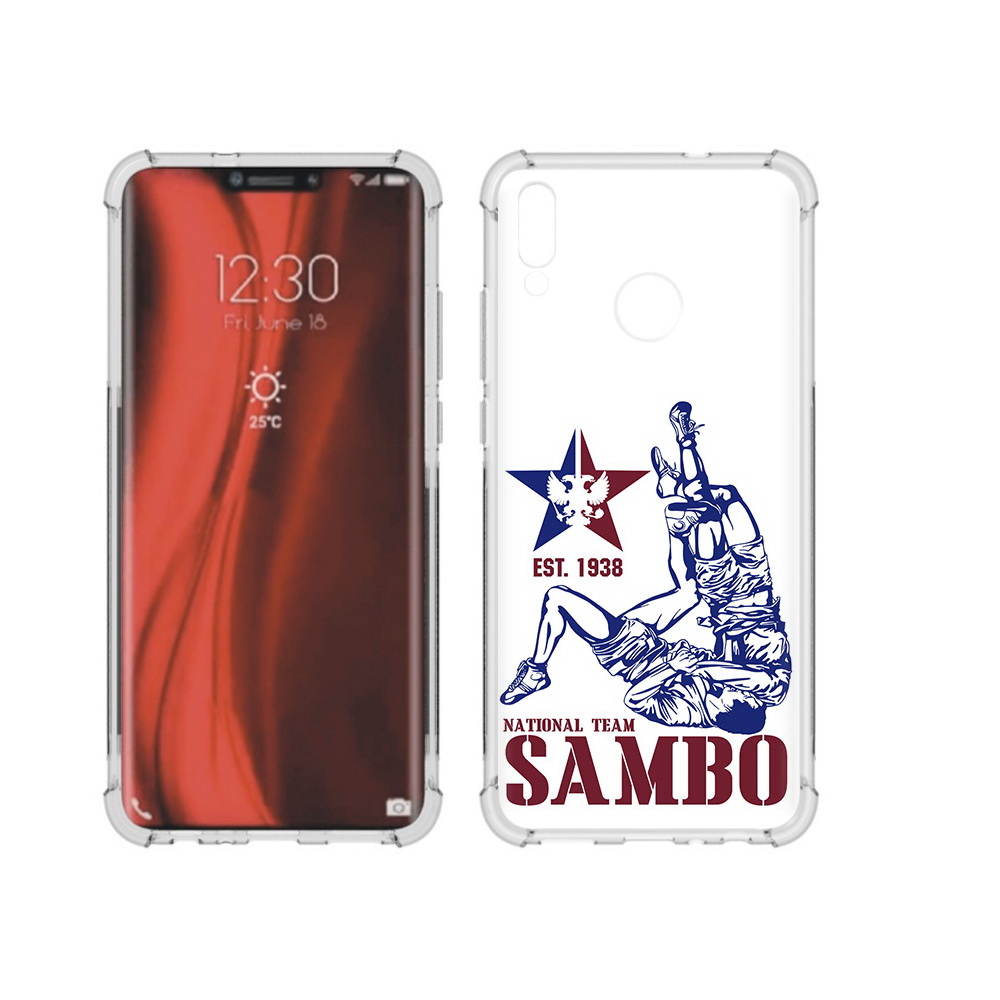 

Чехол MyPads Tocco для Honor 8X единоборства самбо (PT118984.69.344), Tocco