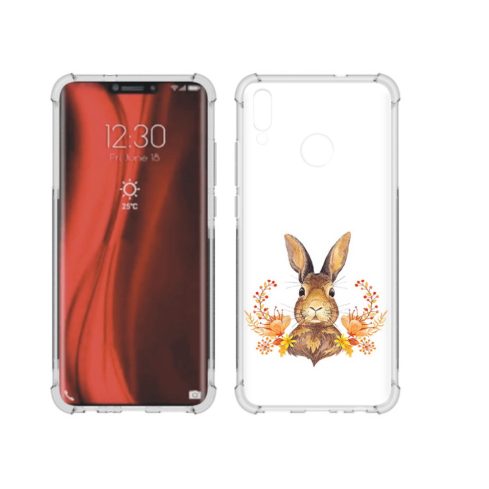 

Чехол MyPads Tocco для Honor 8X зайка в цветах (PT118984.69.349), Tocco