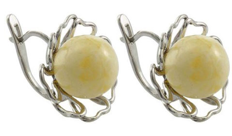 

Серьги из серебра с янтарем Darvin 429031428RR, 429031428RR