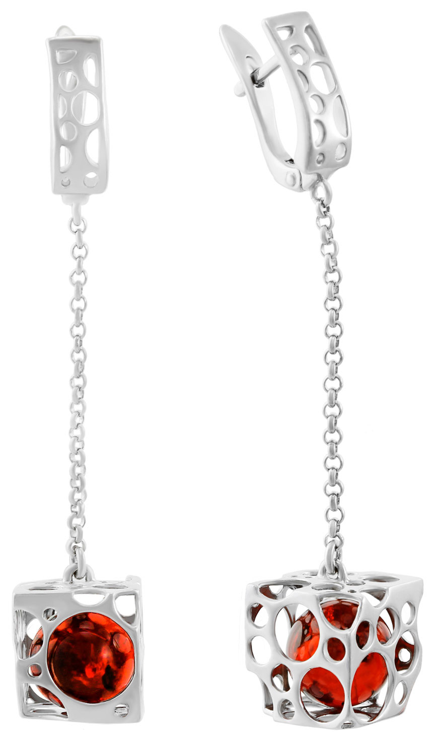 

Серьги из серебра с янтарем Darvin 429041429CN, 429041429CN