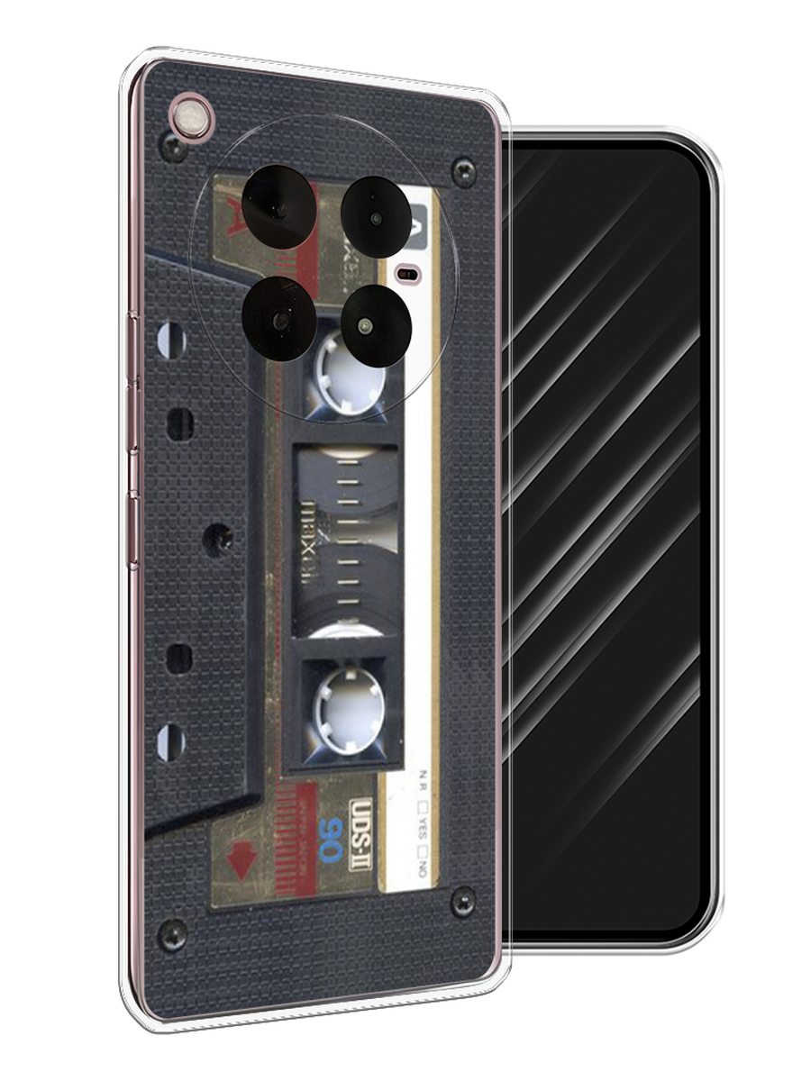 

Чехол Awog на Infinix Zero 40 4G "Пленочная кассета", Серый;белый, 3106350-1