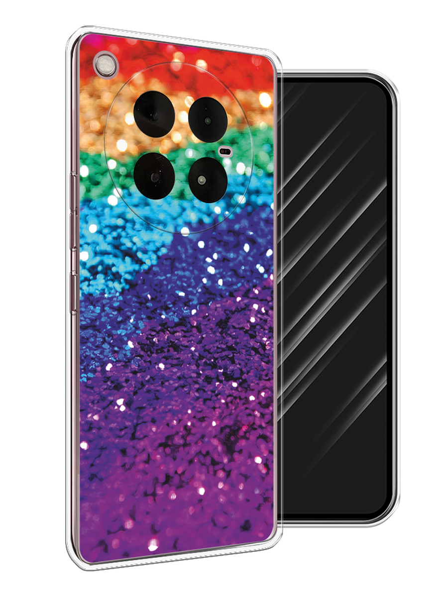 

Чехол Awog на Infinix Zero 40 4G "Блестящая радуга рисунок", Разноцветный, 3106350-1