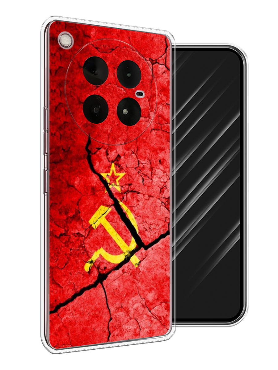 

Чехол Awog на Infinix Zero 40 4G "СССР", Красный;черный;желтый, 3106350-1