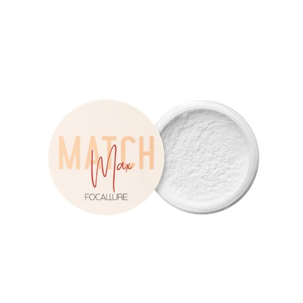 Пудра для лица Focallure Baking & Setting Loose Powder рассыпчатая, тон 01, 15 г рассыпчатая пудра в сменных блоках amazing base 11856 07 матовый фарфор 3 2 5 г