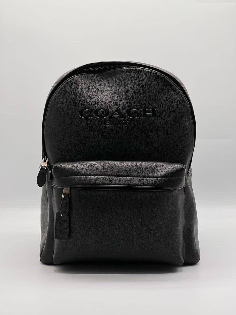 Рюкзак унисекс Coach Charles Sport чёрный, 40х32х15 см