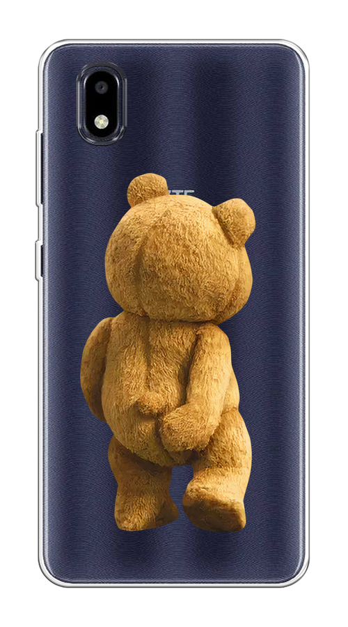 

Чехол на ZTE Blade A3 (2020) "Медвежья спина", Коричневый;прозрачный, 133650-1