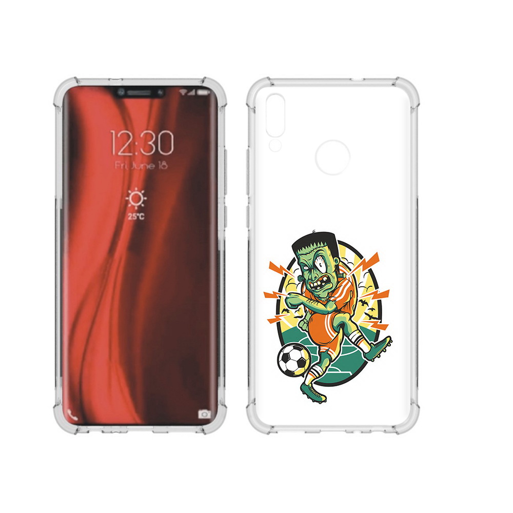 Чехол MyPads Tocco для Honor 8X зомби футболист (PT118984.69.368)
