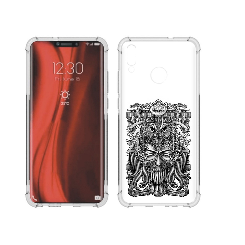 

Чехол MyPads Tocco для Honor 8X зубастая сова (PT118984.69.369), Tocco