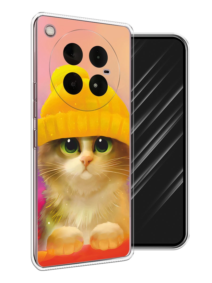 

Чехол Awog на Infinix Zero 40 4G "Котенок в желтой шапке", Желтый, 3106350-1