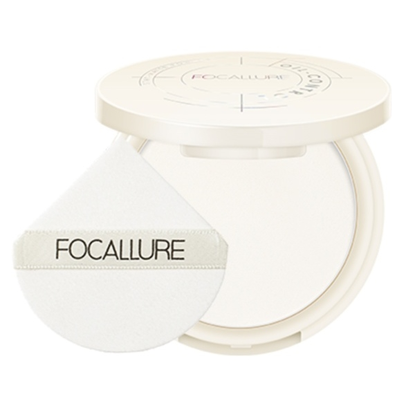 Пудра для лица Focallure Oil Control Stay Matte Powder, №001, 10 г