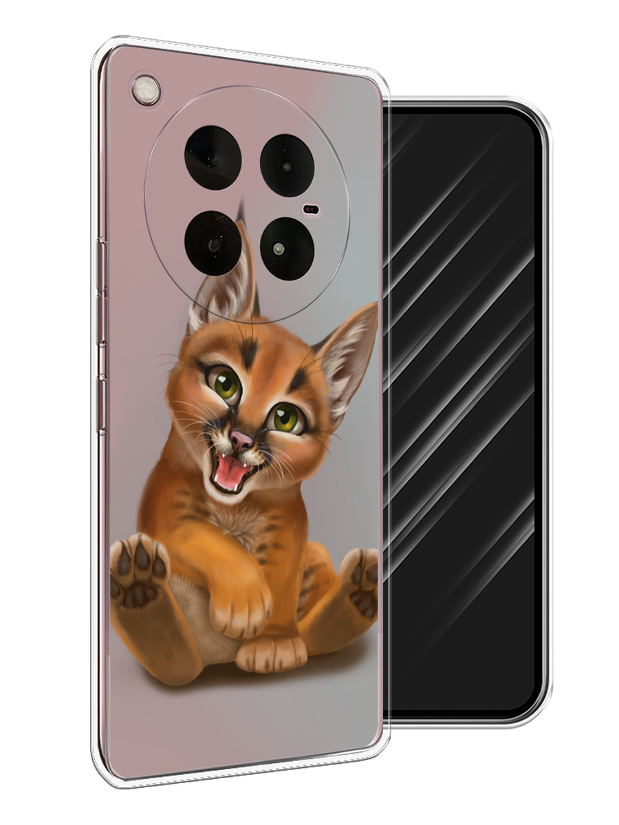 

Чехол Awog на Infinix Zero 40 4G "Малыш рыси", Оранжевый;серый, 3106350-1