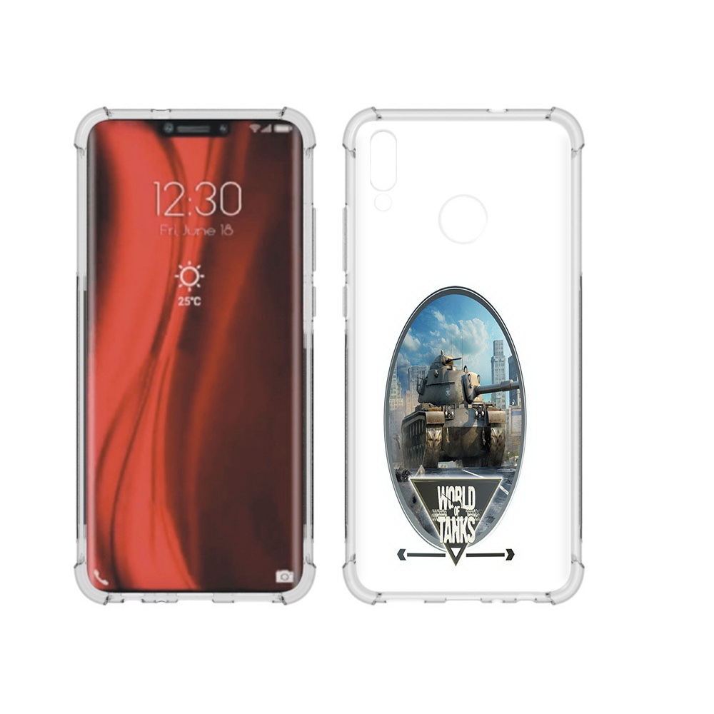 

Чехол MyPads Tocco для Honor 8X игра с танками (PT118984.69.375), Tocco