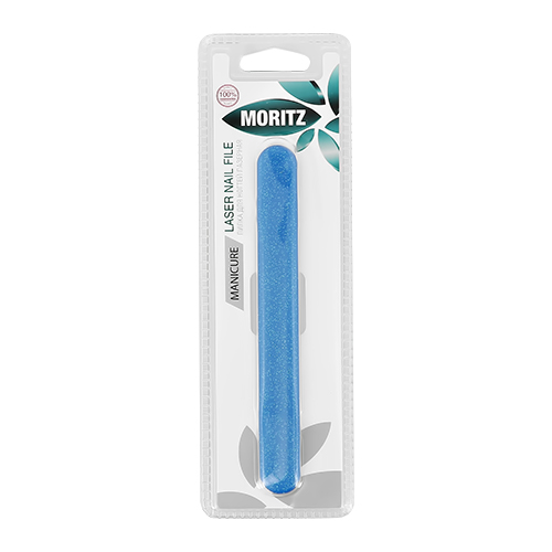 Пилка для ногтей MORITZ лазерная shine 9 см moritz пилка для педикюра лазерная двусторонняя