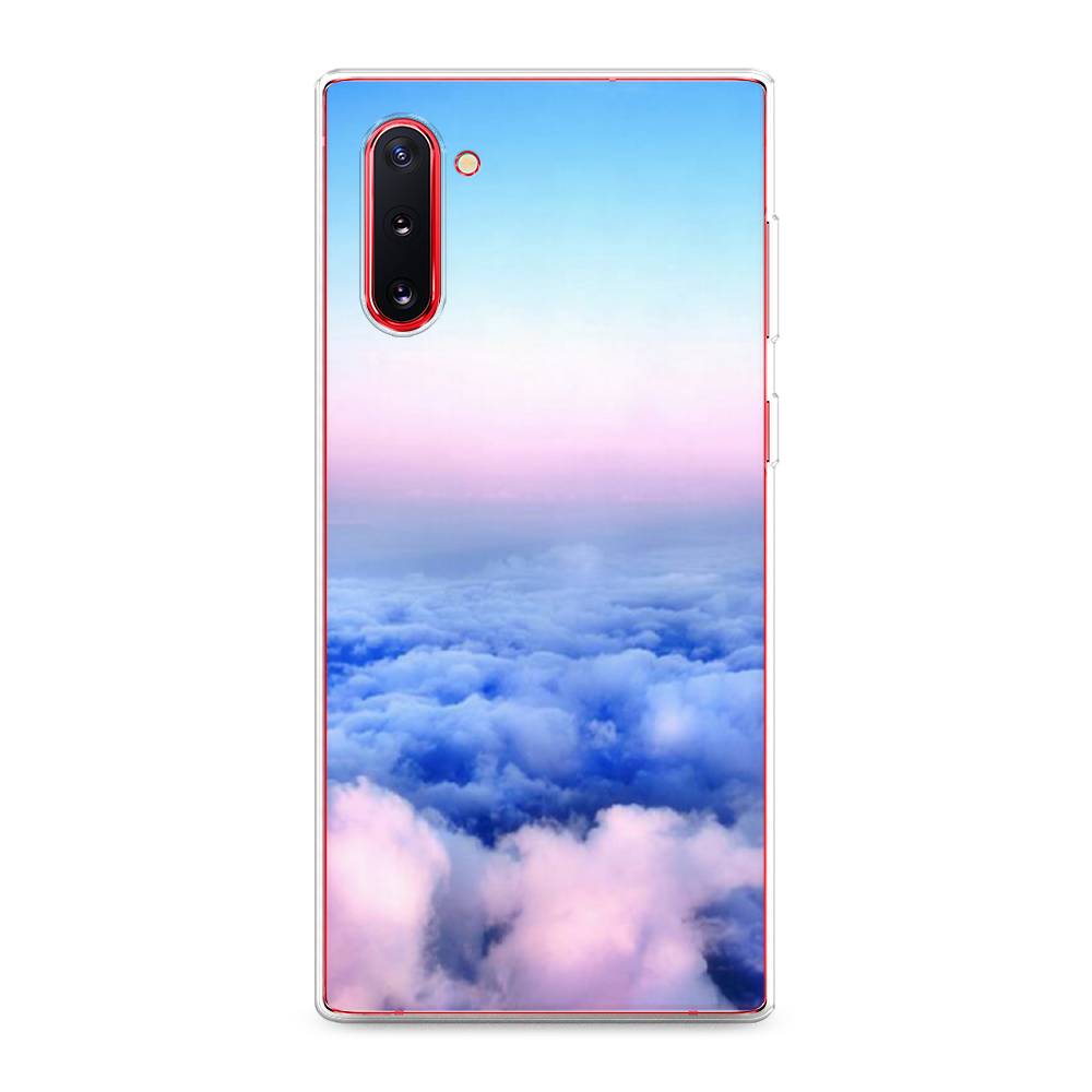 

Чехол Awog на Samsung Galaxy Note 10 "Облака", Разноцветный, 28650-4