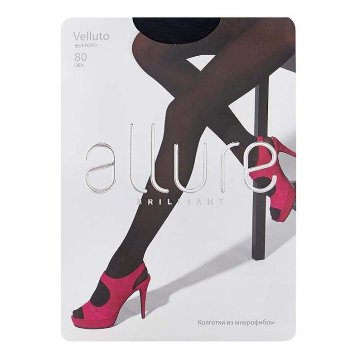 

Колготки женские ALLURE черные 5
