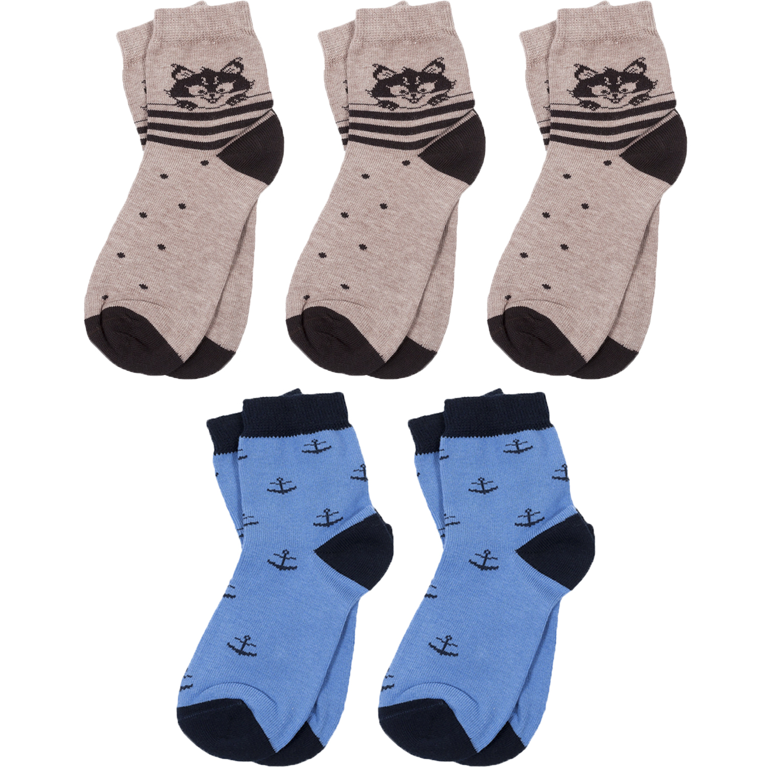 

Носки детские Rusocks 5-Д-43 цвет разноцветный размер 16-18, 5-Д-43
