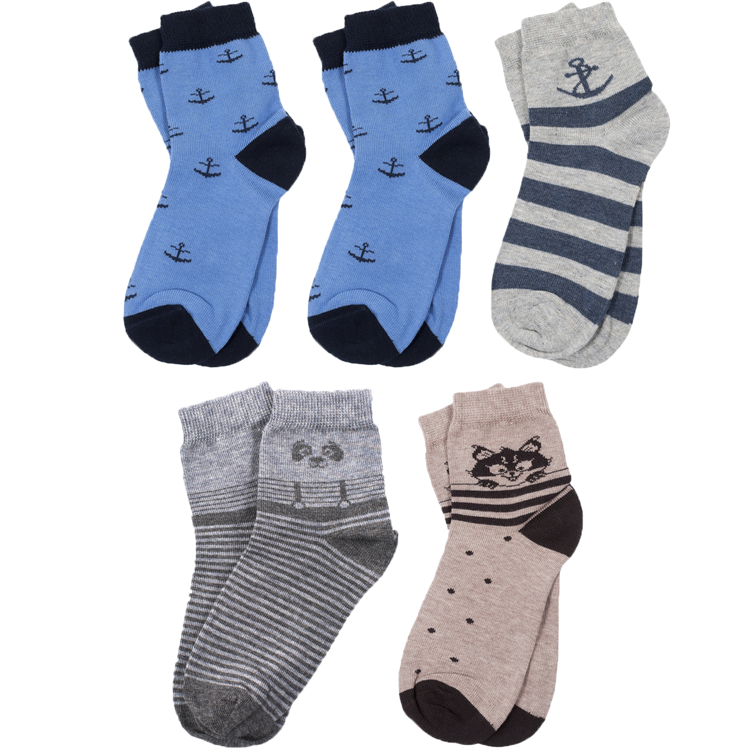 

Носки детские Rusocks 5-Д-43 цвет разноцветный размер 16-18, 5-Д-43