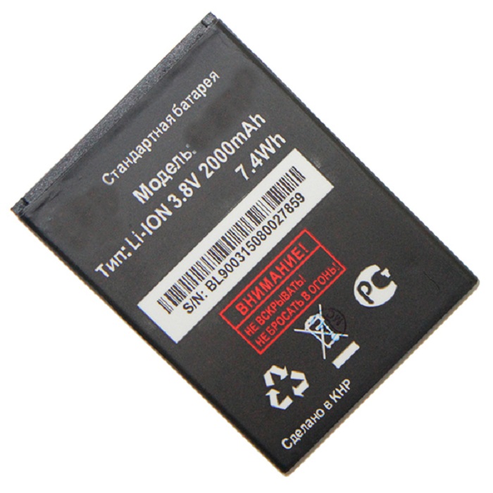 фото Аккумуляторная батарея для fly fs504, fs514 (bl9200) 2000 mah promise mobile