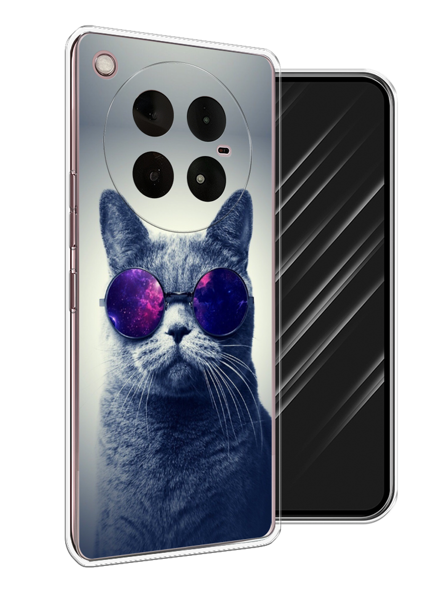 

Чехол Awog на Infinix Zero 40 4G "Космический кот", Бордовый, 3106350-1