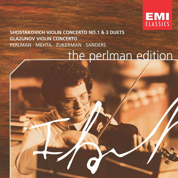 

Shostakovich / Glazunov: Violin Concertos. Perlman (1 CD)