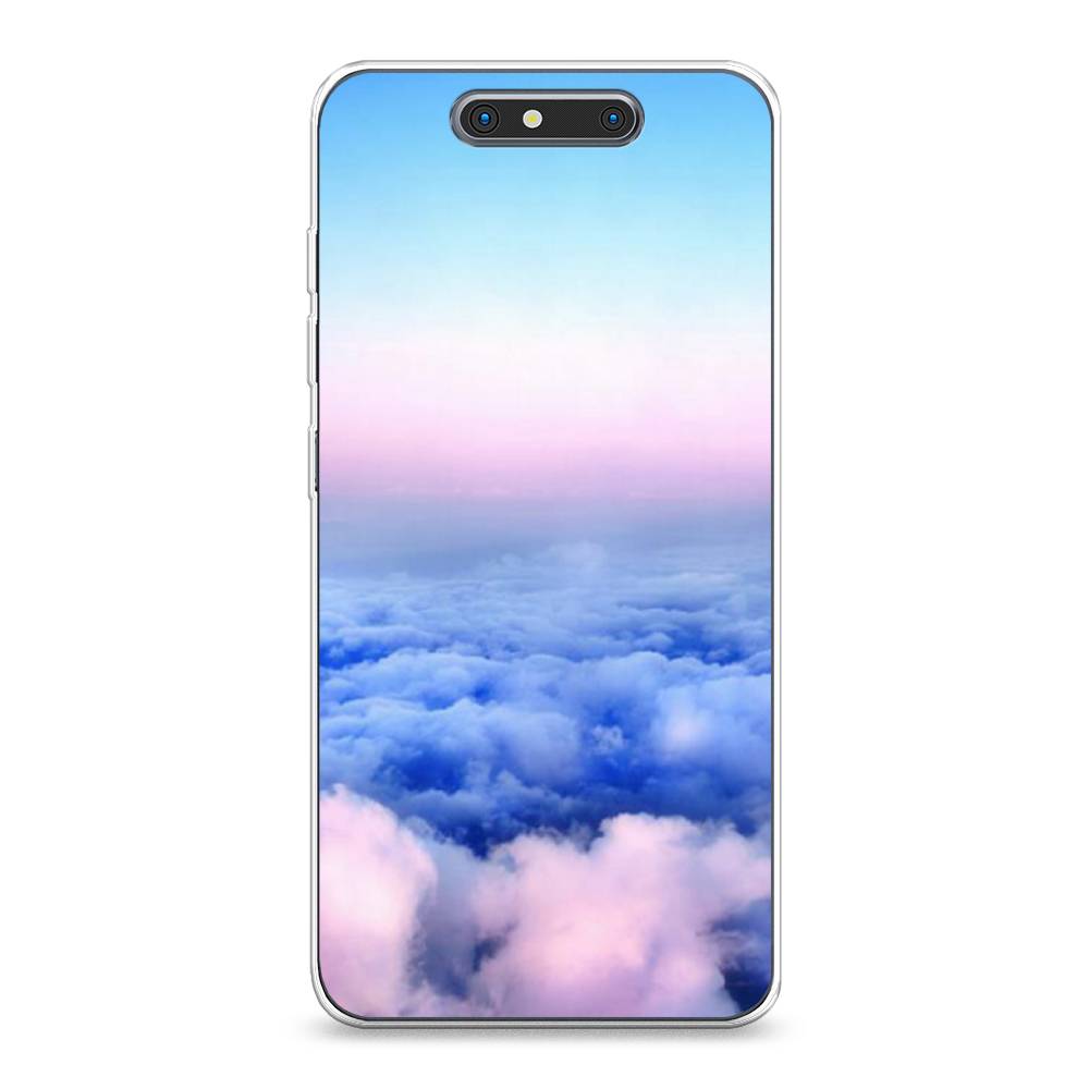 

Чехол Awog на ZTE Blade V8 / ЗТЕ Блэйд V8 "Облака", Разноцветный, 131250-4