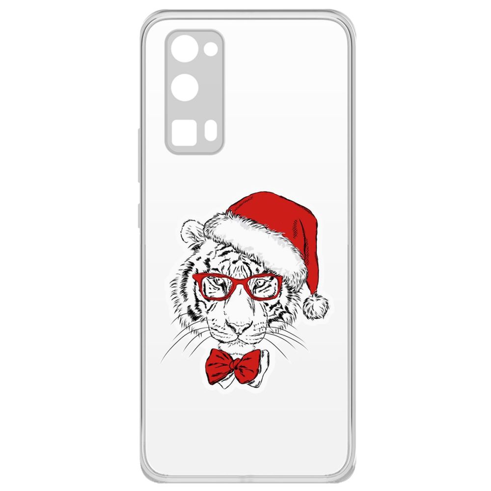 фото Чехол-накладка krutoff clear case символ года для honor 30 pro+/30 pro