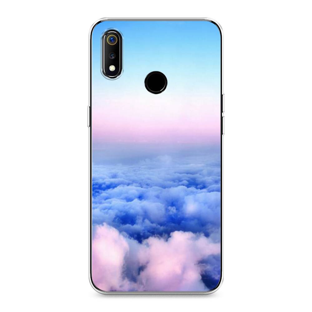 

Чехол Awog на Realme 3 "Облака", Разноцветный, 251050-4