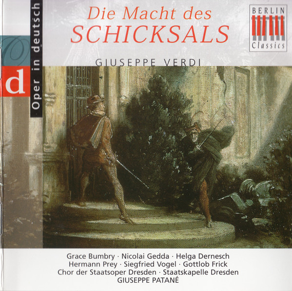 

Verdi, Macht Des Schicksals (Az Dt) - Vogel / Bumbry / Patane / Sd (1 CD)