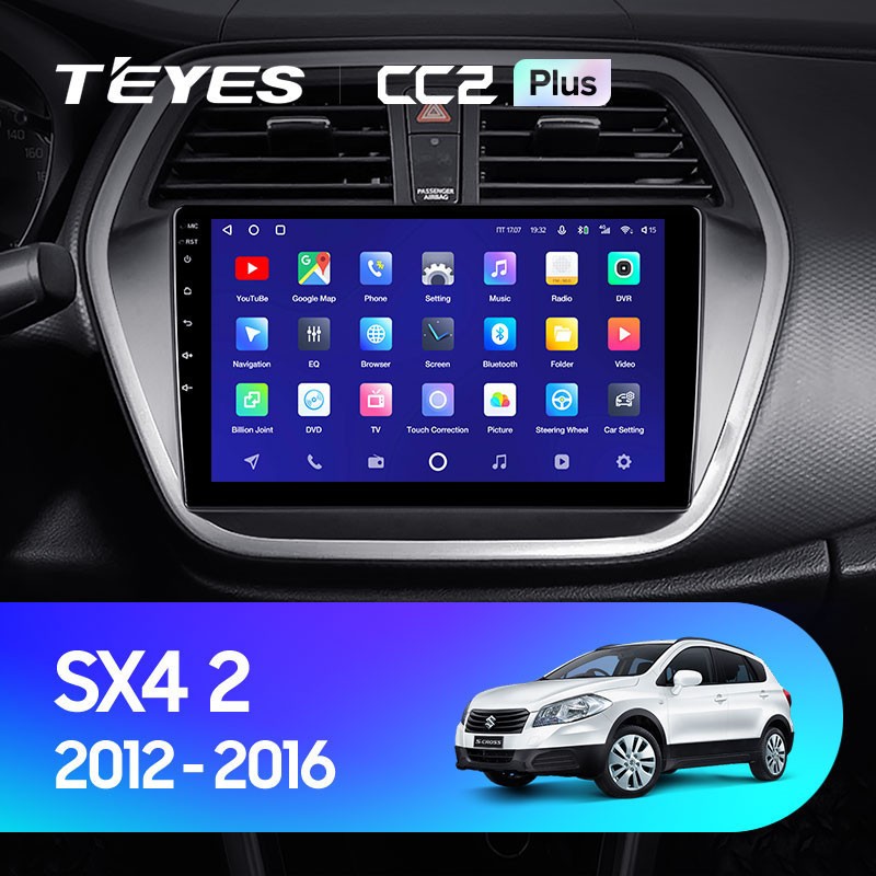 Штатная магнитола Teyes CC2L Plus 232 Suzuki SX4 2 2012-2016 1990000₽