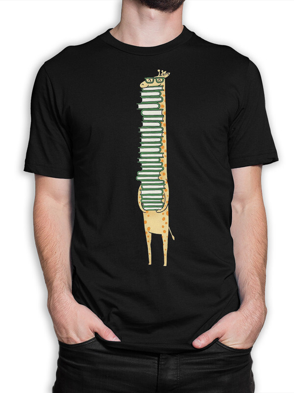 

Футболка мужская Dream Shirts Книжный Жираф черная S, Черный, Книжный Жираф