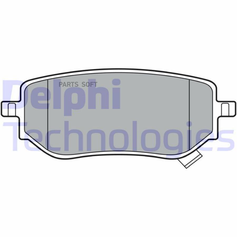 

Тормозные колодки DELPHI LP3402