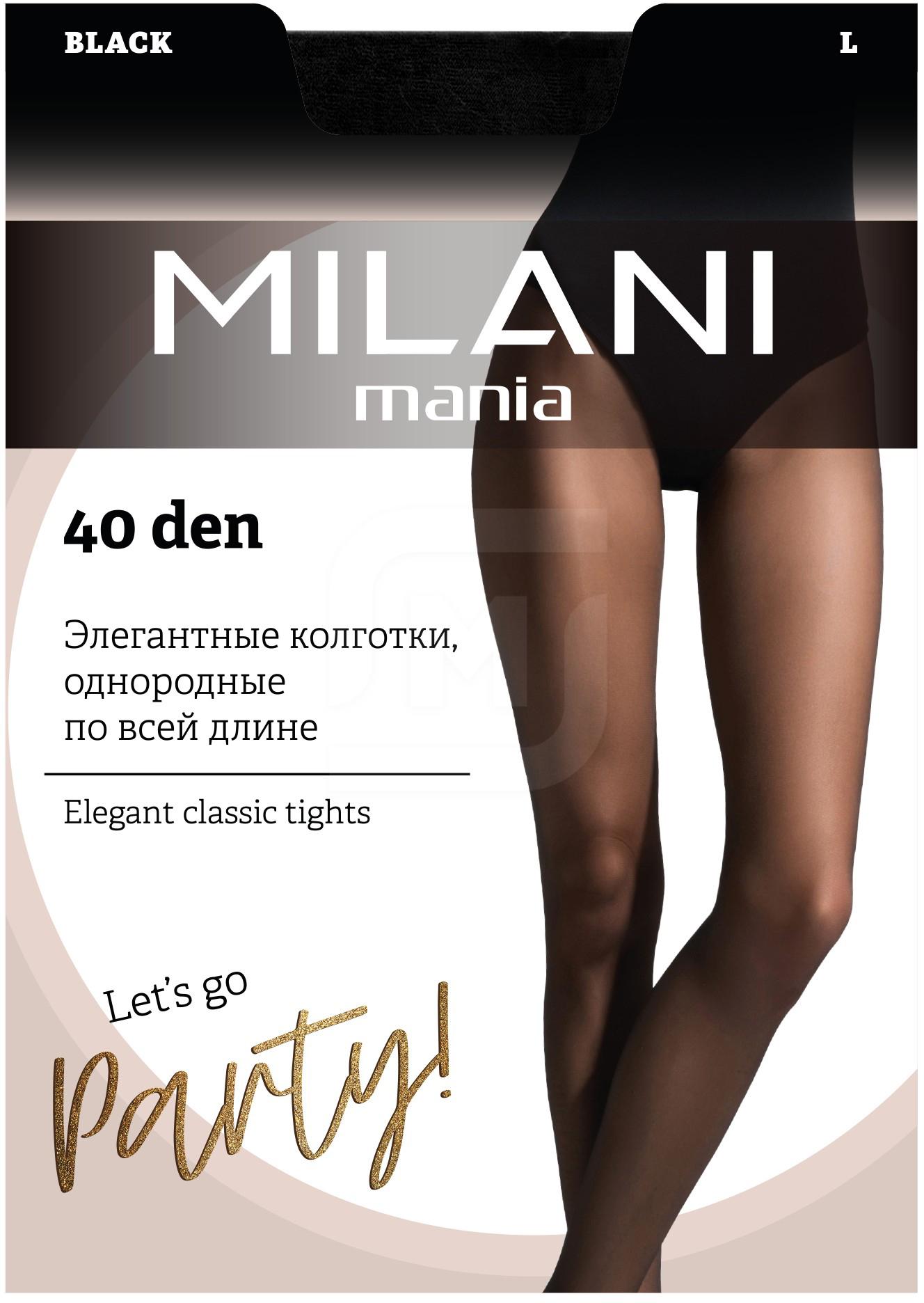 

Колготки женские Milani черные М