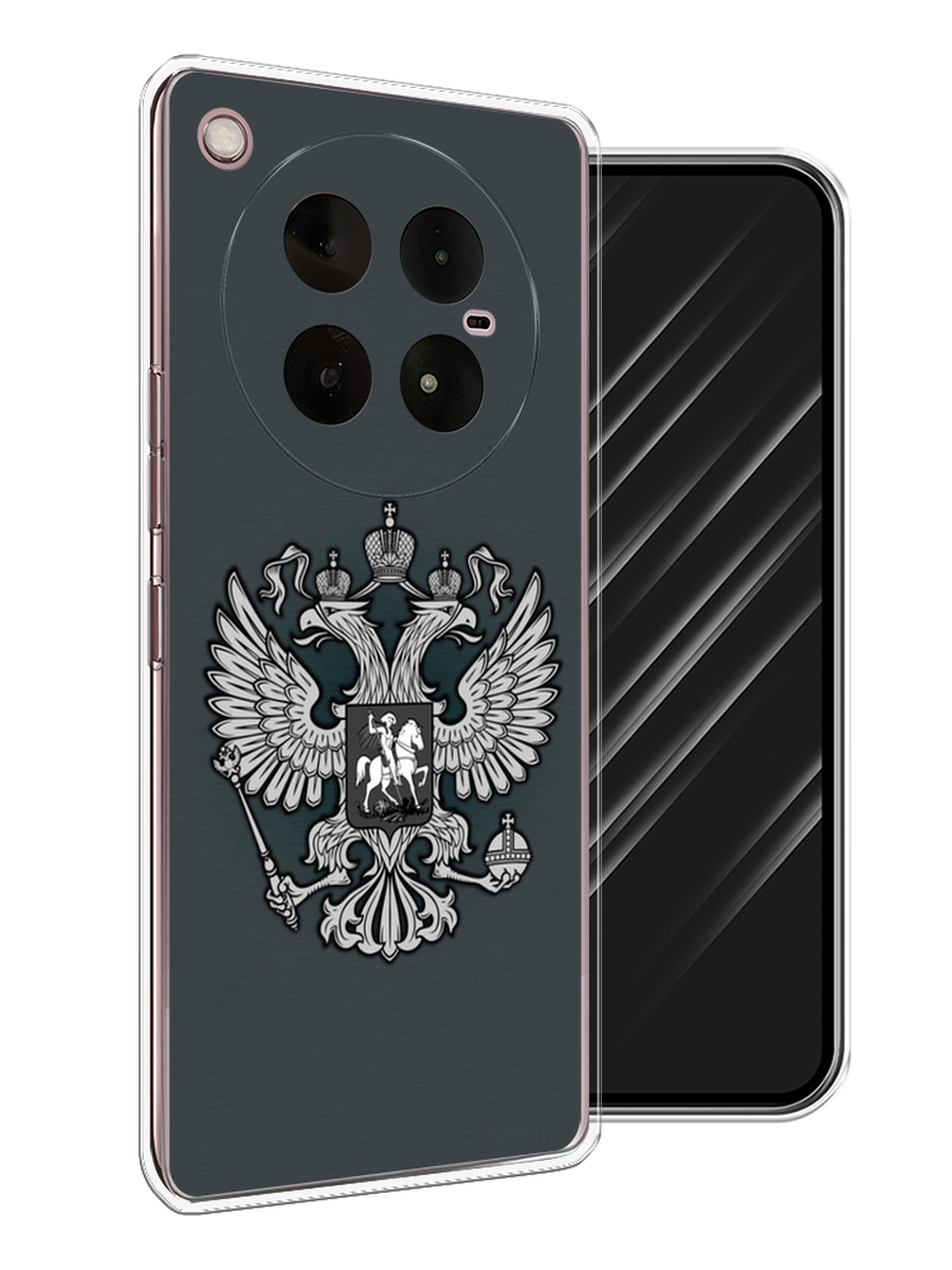 

Чехол Awog на Infinix Zero 40 4G "Герб России серый", 3106350-1