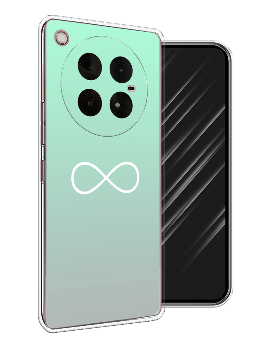 

Чехол Awog на Infinix Zero 40 4G "Бесконечность от Тиффани", Бирюзовый, 3106350-1