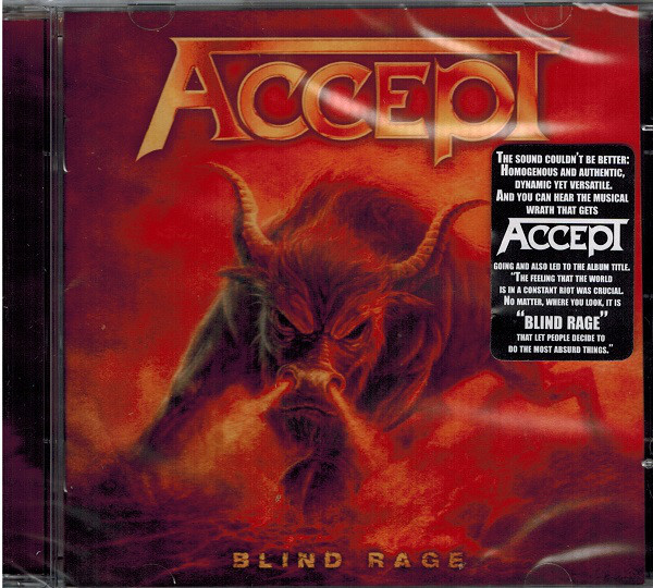 

Accept: Blind Rage (1 CD)