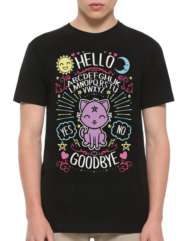 

Футболка мужская Dream Shirts Кавайный Кот черная L, Кавайный Кот