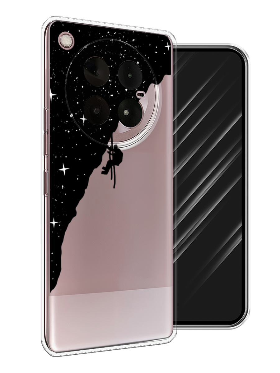 

Чехол Awog на Infinix Zero 40 4G "Скалолаз в космосе", Черный;белый;бежевый, 3106350-1