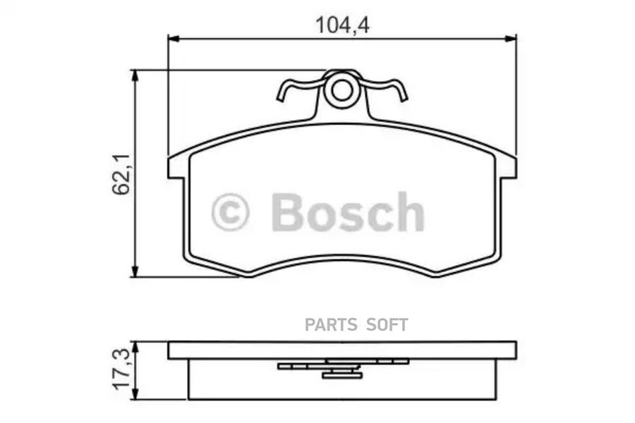 

Колодки Передние Ваз 210809 0 Bosch 0 986 495 214 Bosch арт. 0 986 495 214