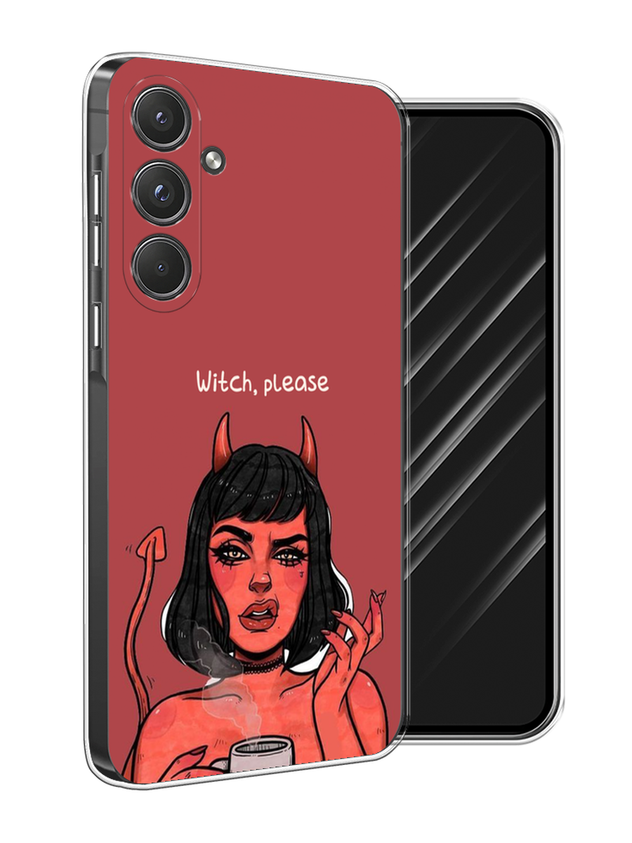 

Чехол Awog на Samsung Galaxy A55 5G "Evil Girl", Бордовый;черный, 2109450-1