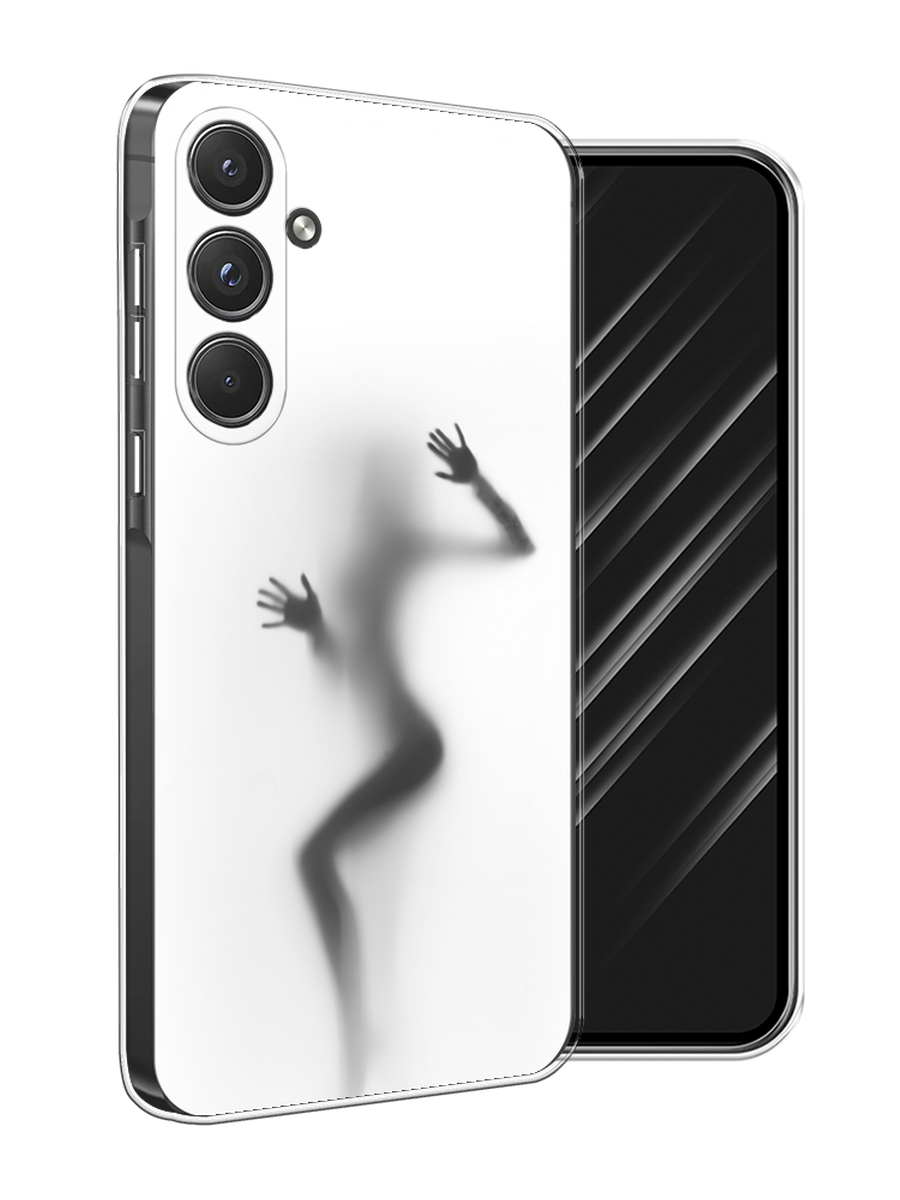 

Чехол Awog на Samsung Galaxy A55 5G "Девушка в душе", Серый;белый;черный, 2109450-1