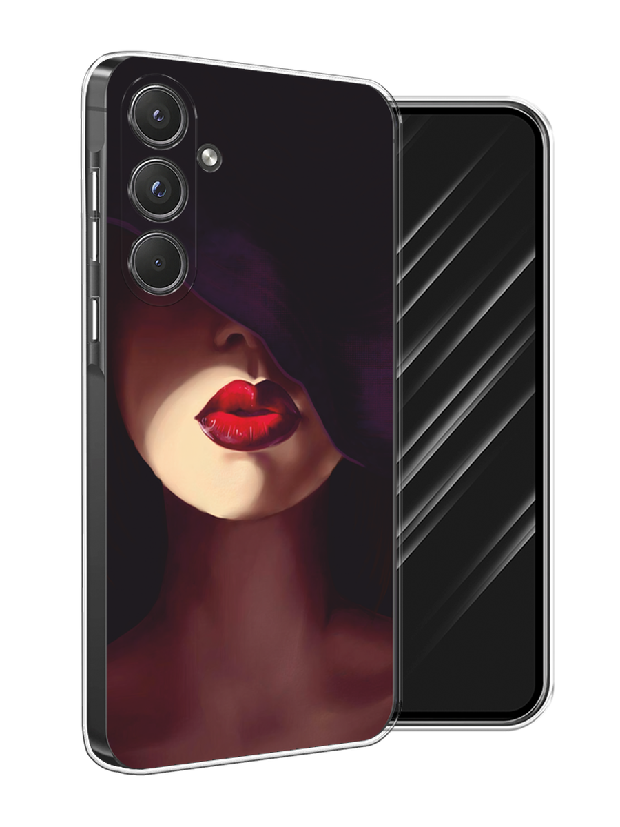 

Чехол Awog на Samsung Galaxy A55 5G "Красные губы", Черный;бежевый;красный, 2109450-1