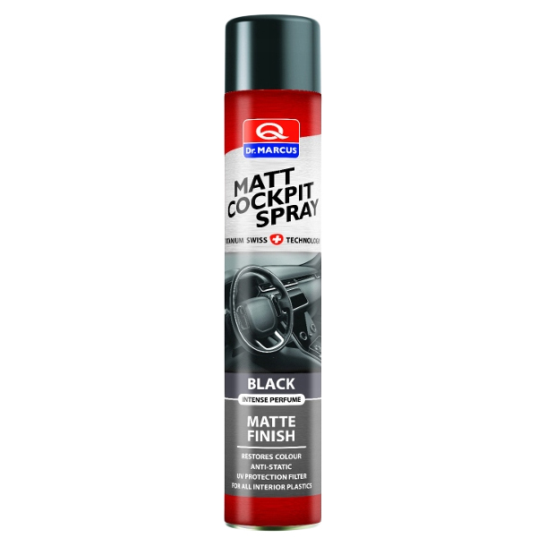 фото Полироль для пластика dr.marcus cockpit spray matt black 500 ml