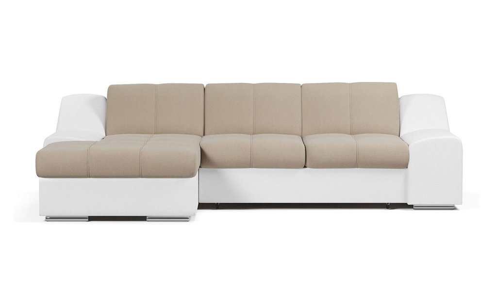 

Угловой диван-кровать 4Home Чикаго, 286х180х83 см, Beige, левый, Дельфин, Чикаго У