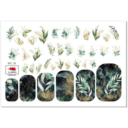 

Слайдер N-DESIGN WC-28, Golden Leafs